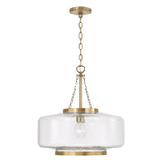 Capital Lighting - 355311AD - One Light Pendant - Landon - Aged Brass