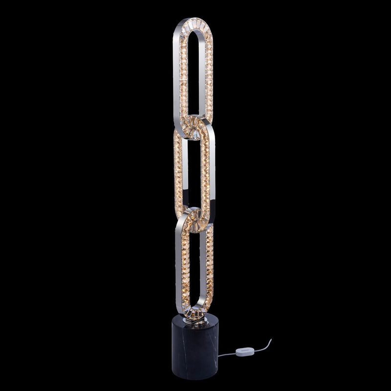 Allegri - 028195-010-FR001 - LED Floor Lamp - Catena - Polished Chrome