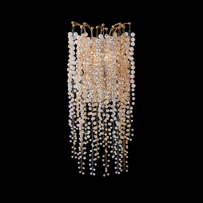 Allegri - 040523-062-FR008 - Three Light Wall Sconce - Fuji - True Brass