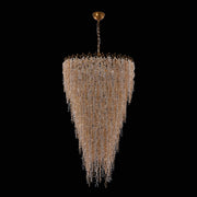 Allegri - 040555-062-FR008 - 36 Light Foyer Pendant - Fuji - True Brass