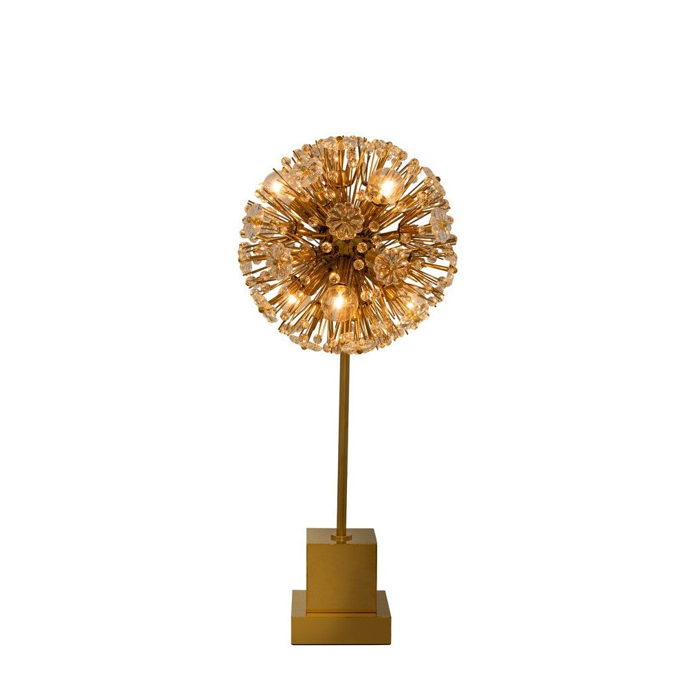 Kalco - 514891GD - Six Light Table Lamp - Dahlia - Gold