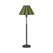 Regina Andrew - 13-1681BB-GRN - One Light Buffet Lamp - Polly - Blackened Brass