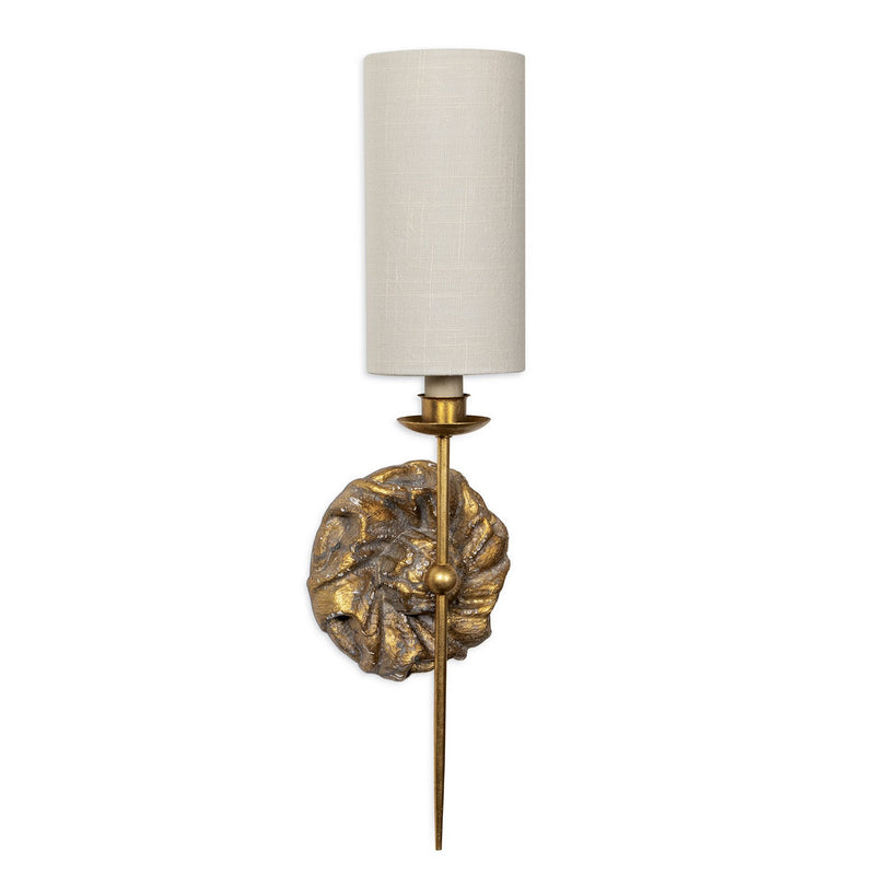 Regina Andrew - 15-1236 - One Light Wall Sconce - Domonique - Antique Gold