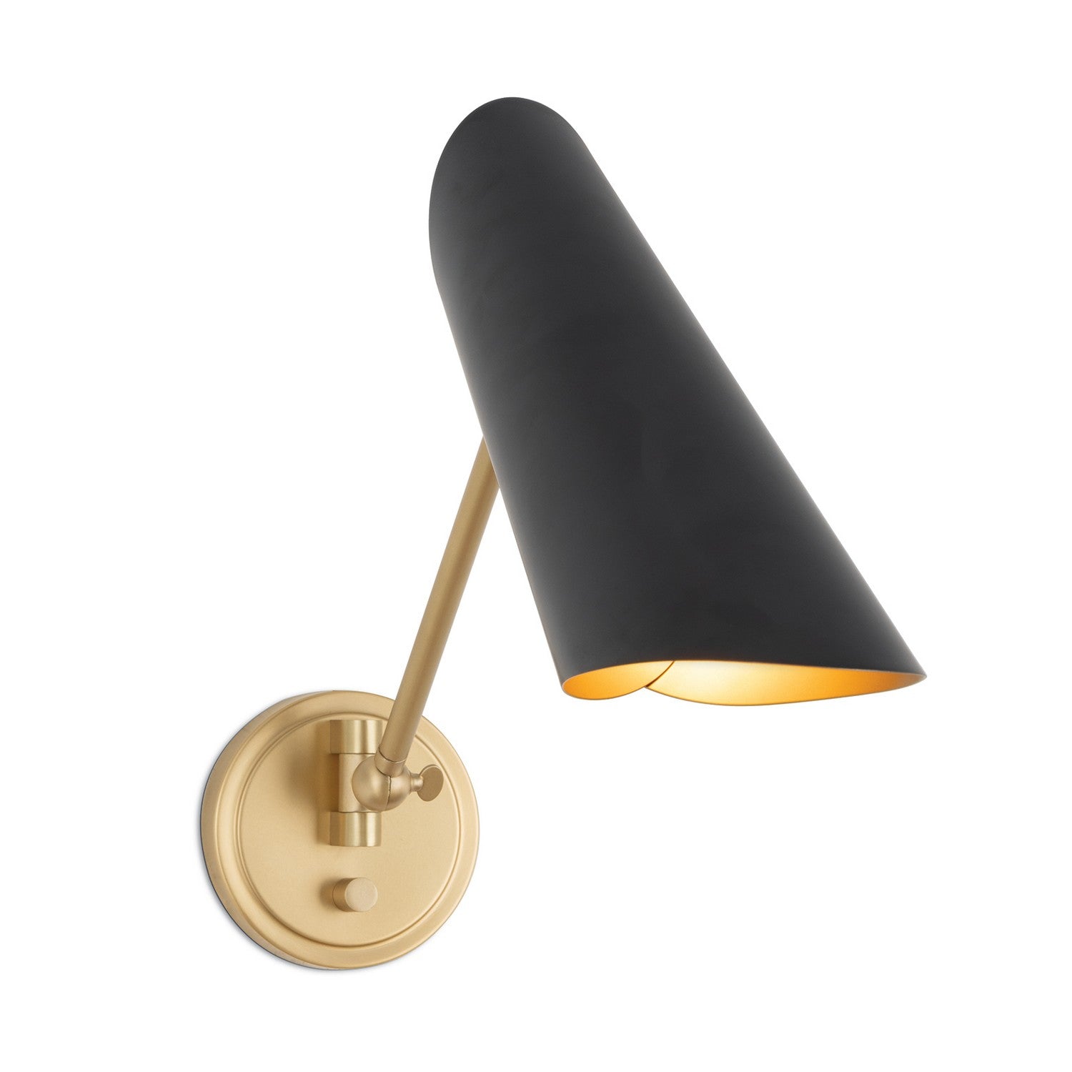 Regina Andrew - 15-1249BBNB - One Light Wall Sconce - Vest - Blackened Brass