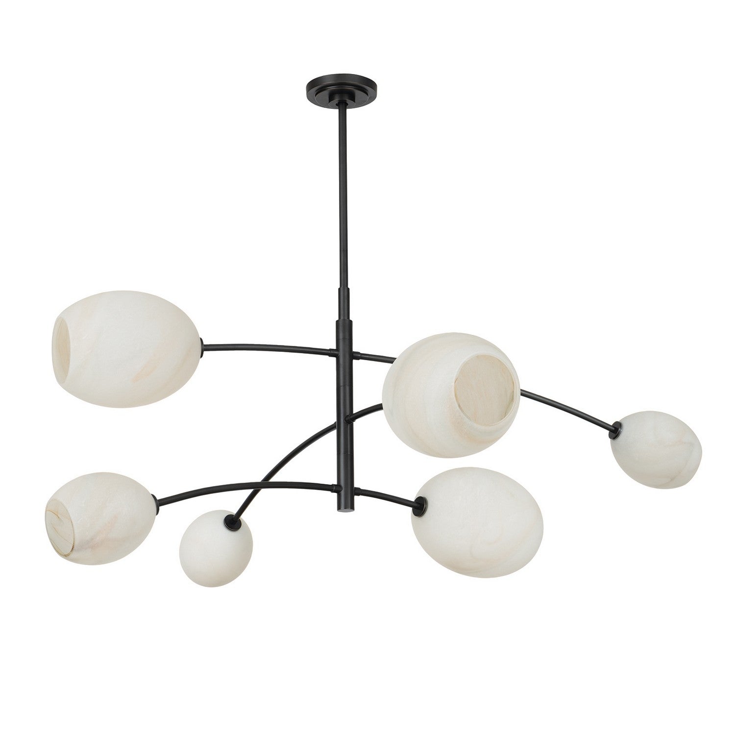 Regina Andrew - 16-1512ORB-ALB - Six Light Chandelier - Artemis - Oil Rubbed Bronze
