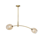Regina Andrew - 16-1525NB-CHAM - Two Light Pendant - Artemis - Natural Brass
