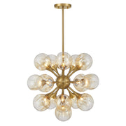 Savoy House - 1-7934-16-322 - 16 Light Chandelier - Matisse - Warm Brass
