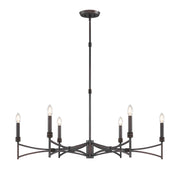 Savoy House - 1-8166-6-26 - Six Light Chandelier - Gardner - Champagne Mist