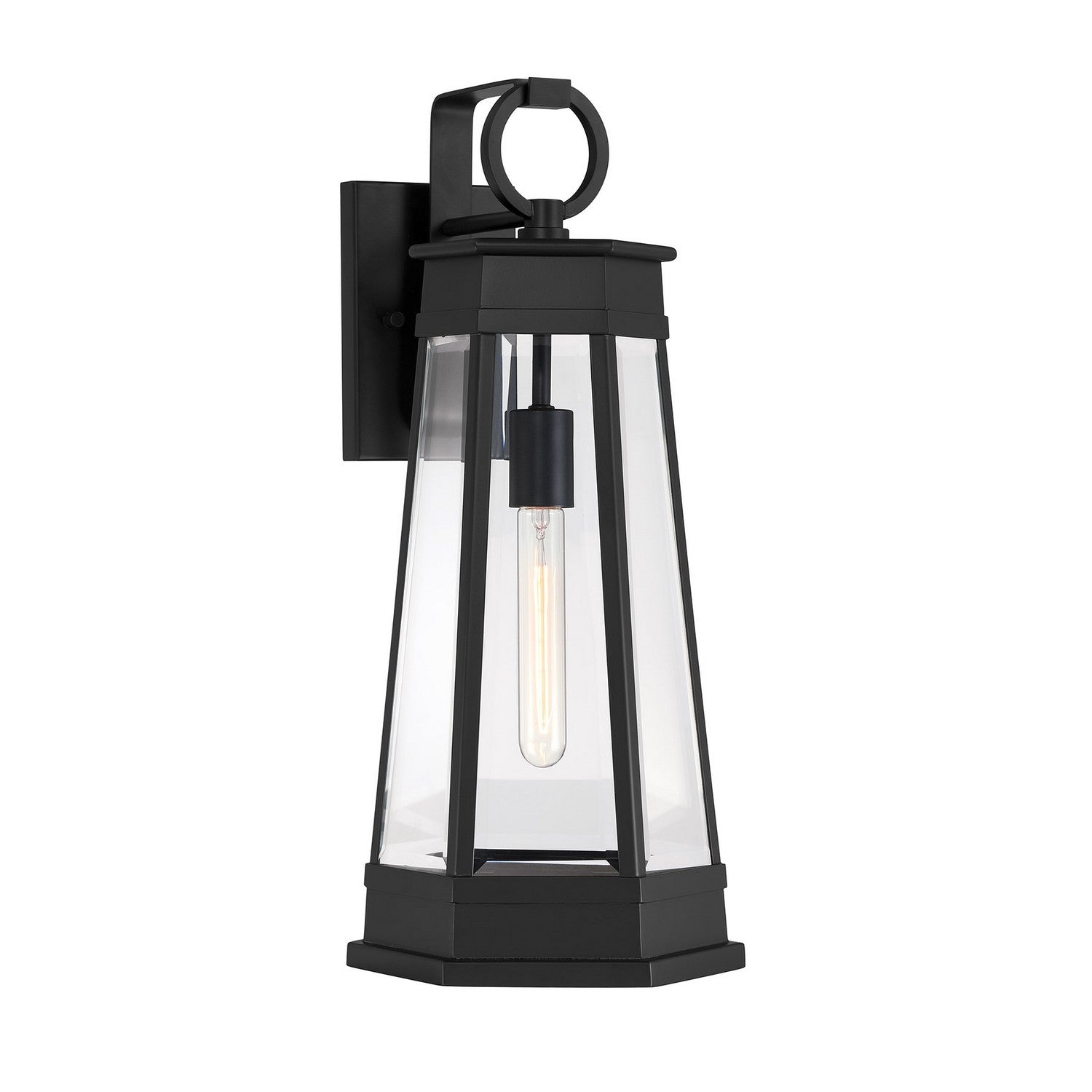 Savoy House - 5-206-BK - One Light Outdoor Wall Lantern - Payne - Matte Black