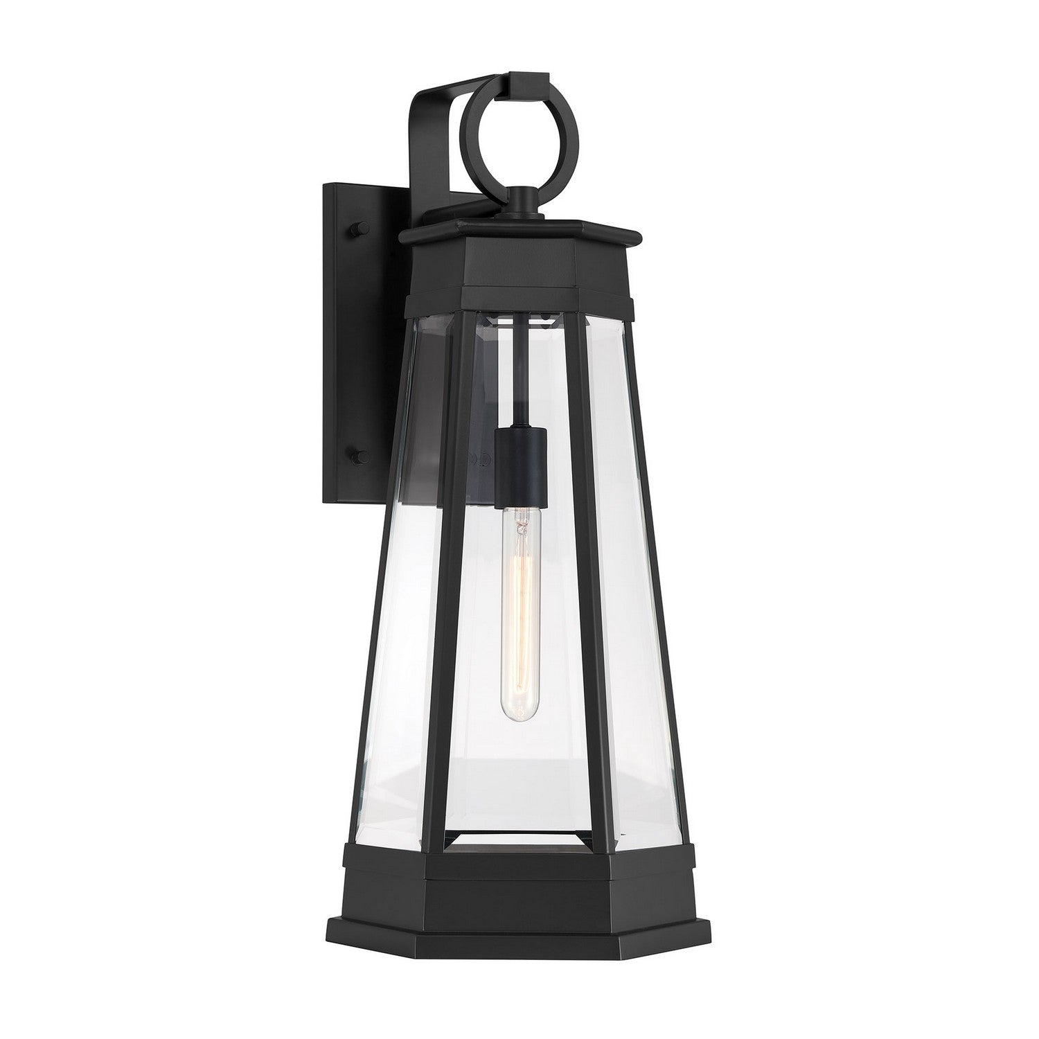 Savoy House - 5-207-BK - One Light Outdoor Wall Lantern - Payne - Matte Black