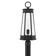 Savoy House - 5-209-BK - One Light Outdoor Post Lantern - Payne - Matte Black
