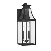 Savoy House - 5-607-BK - Two Light Outdoor Wall Lantern - Emery - Matte Black
