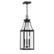 Savoy House - 5-608-BK - Three Light Outdoor Hanging Lantern - Emery - Matte Black