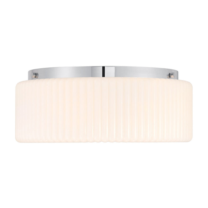 Savoy House - 6-4187-4-11 - Four Light Flush Mount - Edgemont - Chrome