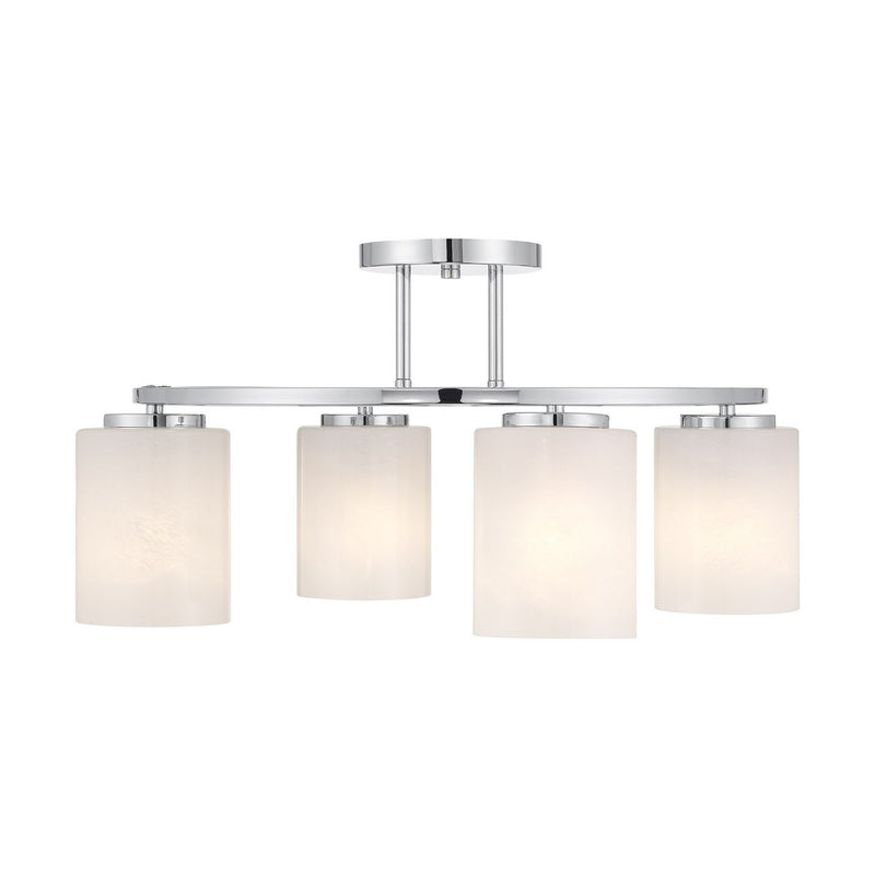 Savoy House - 6-4693-4-11 - Four Light Semi-Flush Mount - Herron - Chrome