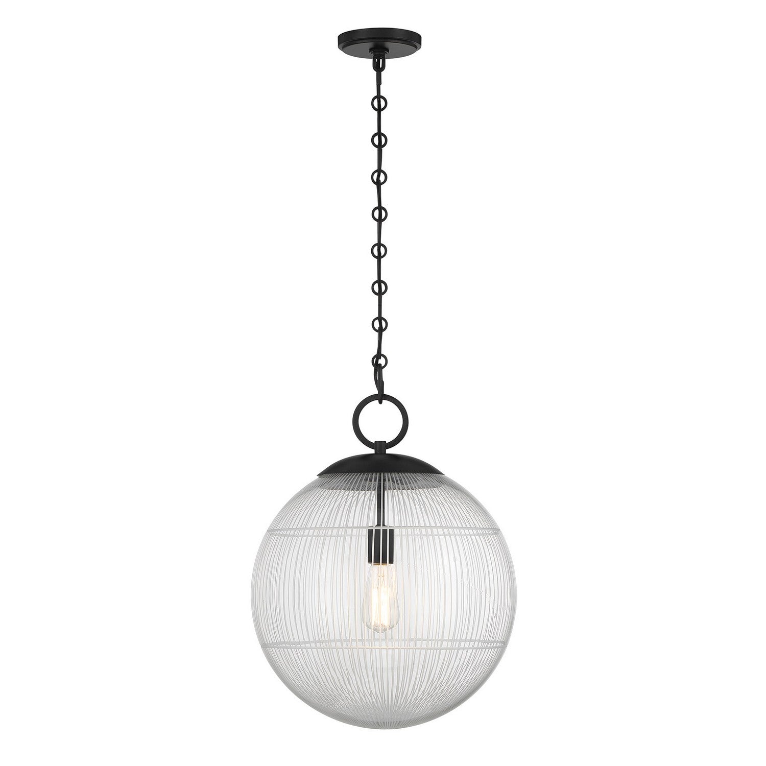 Savoy House - 7-1840-1-89 - One Light Pendant - Cabot - Matte Black