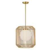 Savoy House - 7-2040-1-322 - One Light Pendant - Pastis - Warm Brass