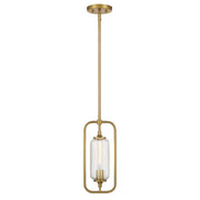 Savoy House - 7-3022-1-322 - One Light Mini-Pendant - Holton - Warm Brass