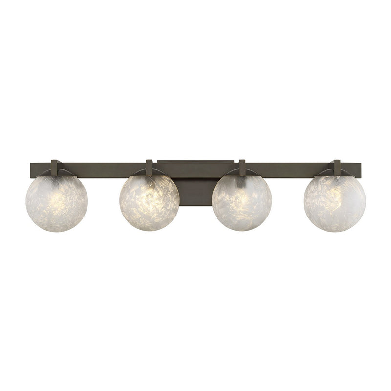 Savoy House - 8-1017-4-15 - Four Light Bathroom Vanity - Darien - Mediterranean Bronze