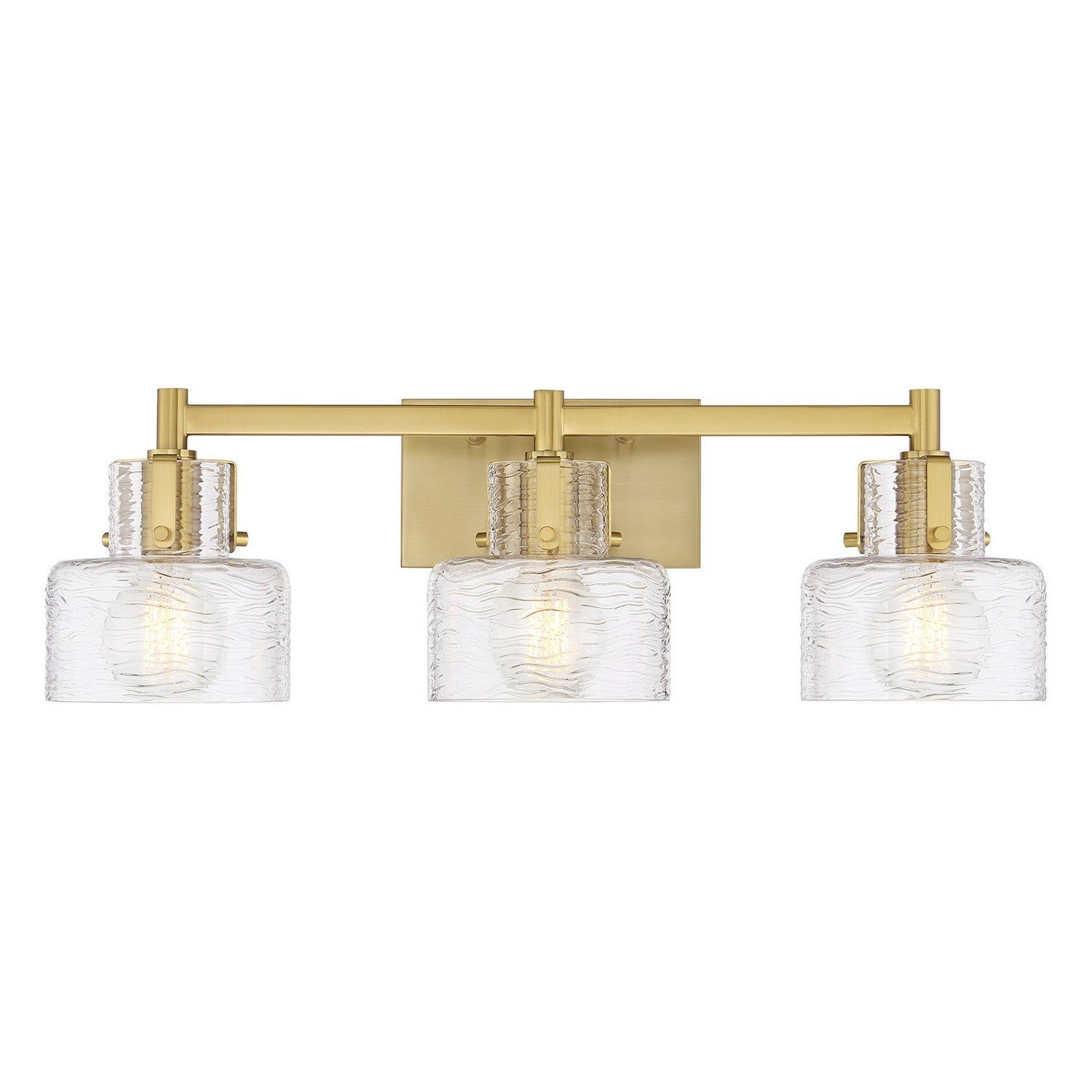 Savoy House - 8-1030-3-322 - Three Light Bathroom Vanity - Dover - Warm Brass