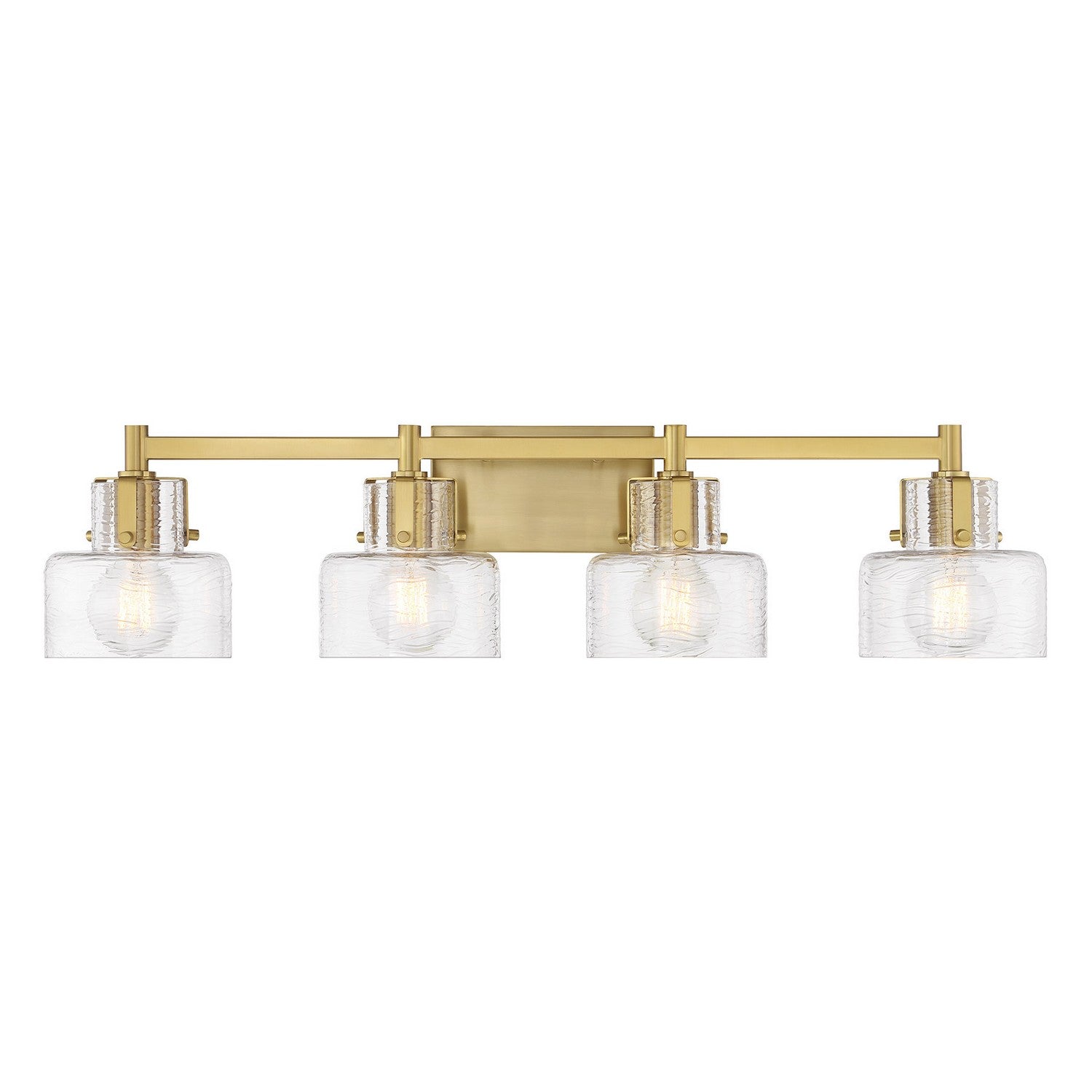 Savoy House - 8-1030-4-322 - Four Light Bathroom Vanity - Dover - Warm Brass