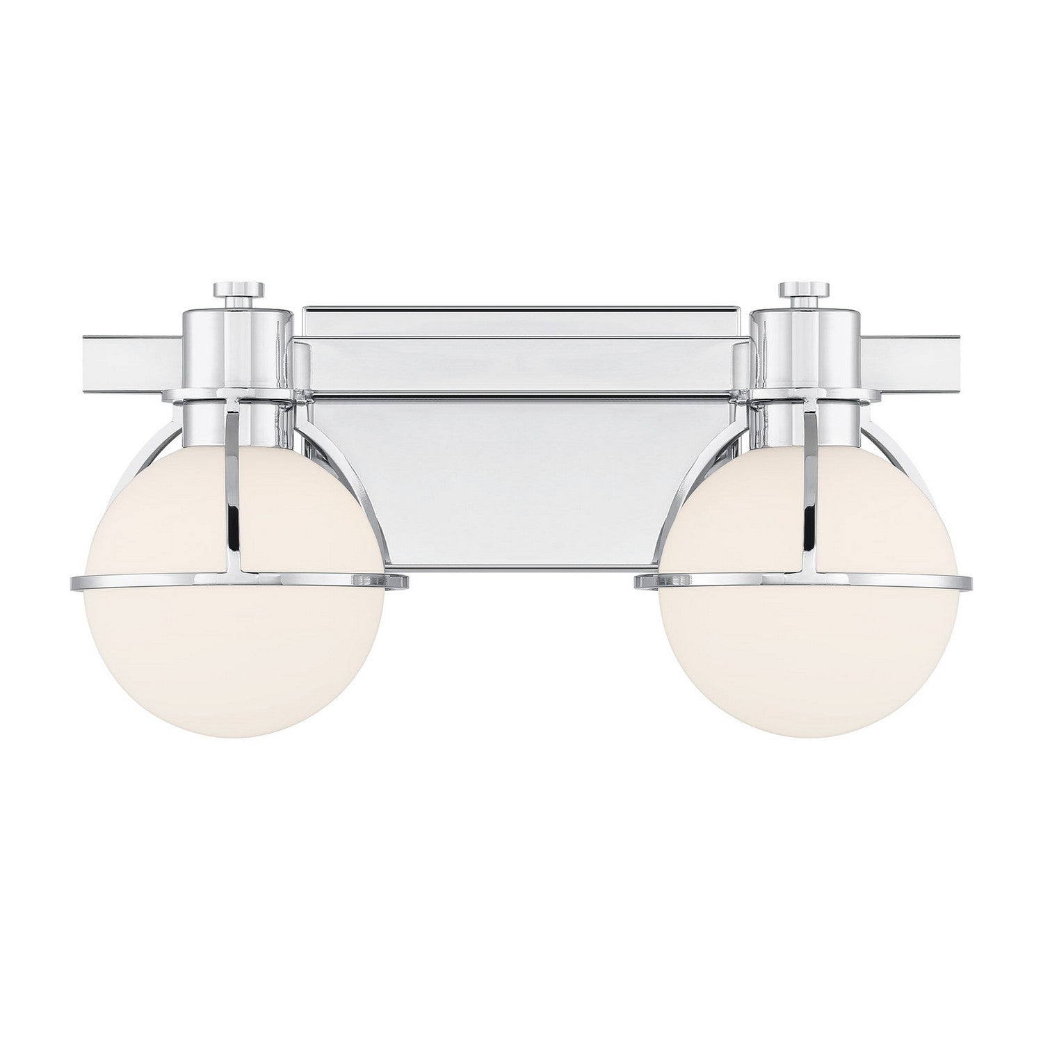 Savoy House - 8-1060-2-11 - Two Light Bathroom Vanity - Pierce - Chrome