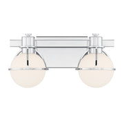 Savoy House - 8-1060-2-11 - Two Light Bathroom Vanity - Pierce - Chrome