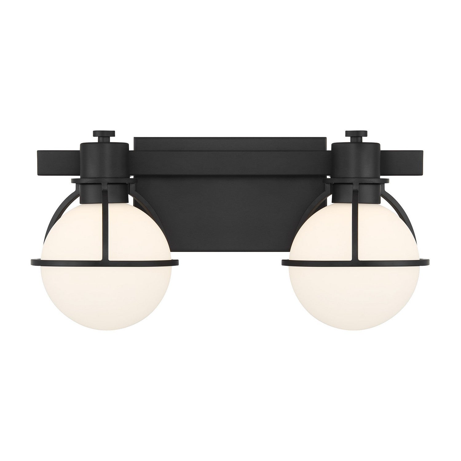 Savoy House - 8-1060-2-BK - Two Light Bathroom Vanity - Pierce - Matte Black