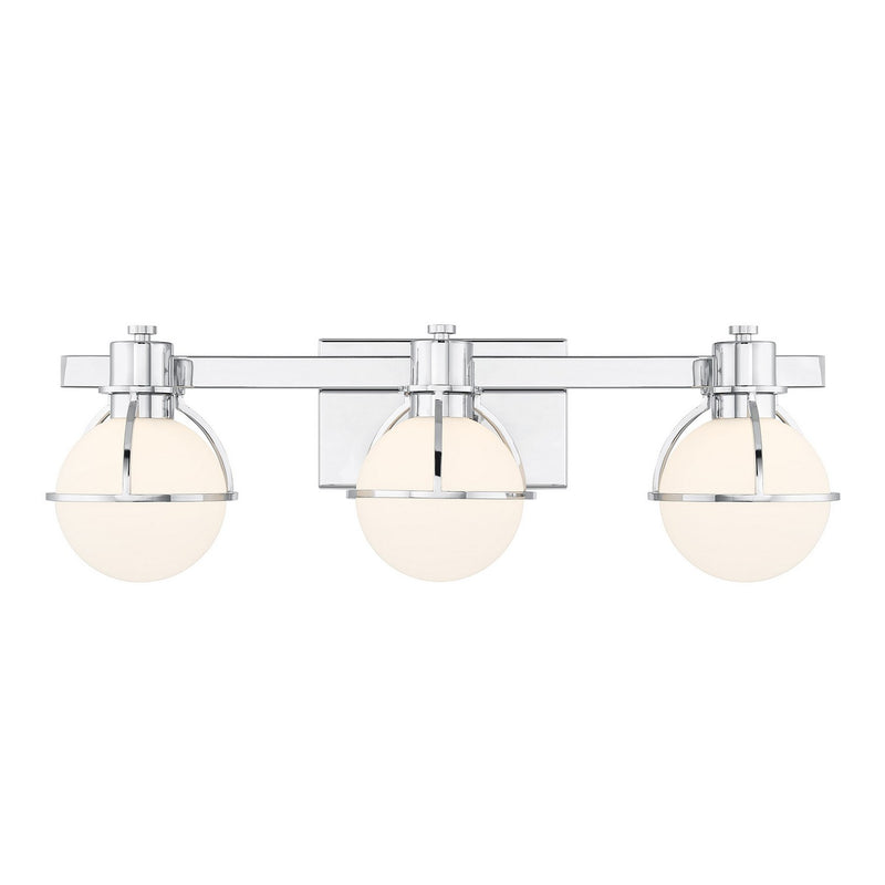 Savoy House - 8-1060-3-11 - Three Light Bathroom Vanity - Pierce - Chrome