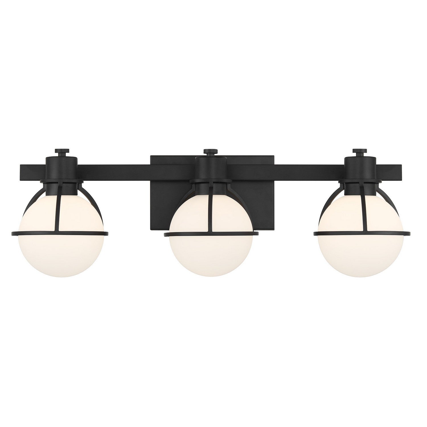 Savoy House - 8-1060-3-BK - Three Light Bathroom Vanity - Pierce - Matte Black