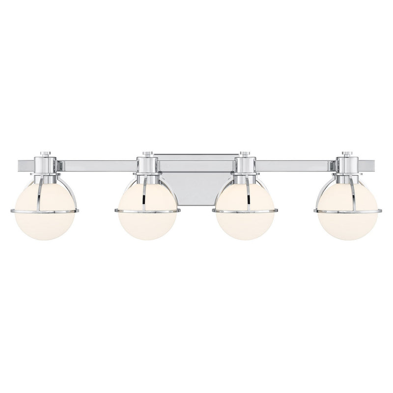Savoy House - 8-1060-4-11 - Four Light Bathroom Vanity - Pierce - Chrome
