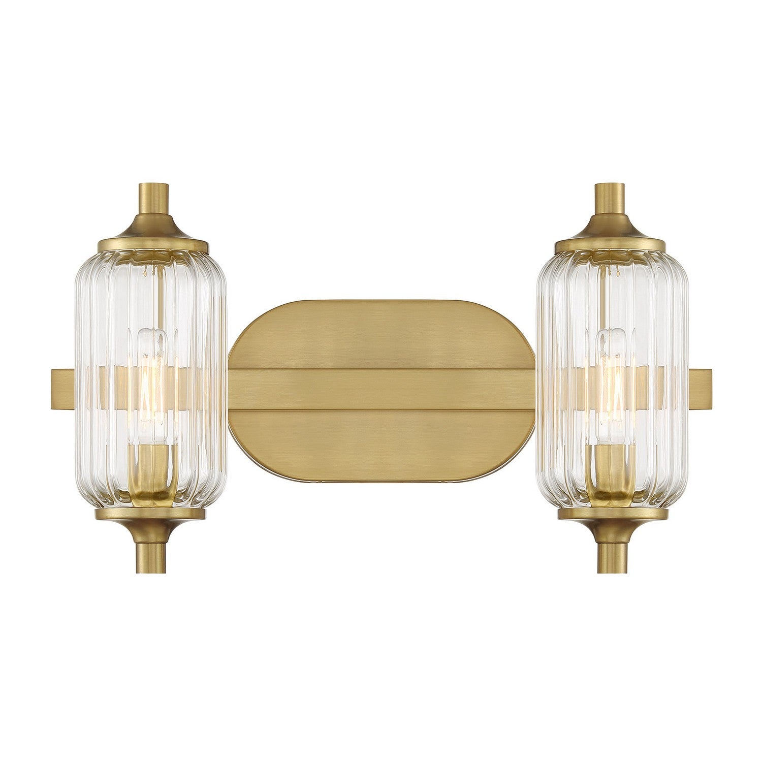 Savoy House - 8-3024-2-322 - Two Light Bathroom Vanity - Holton - Warm Brass