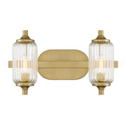 Savoy House - 8-3024-2-322 - Two Light Bathroom Vanity - Holton - Warm Brass