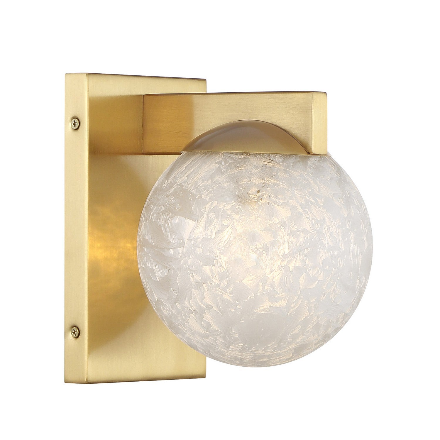 Savoy House - 9-1017-1-322 - One Light Wall Sconce - Darien - Warm Brass