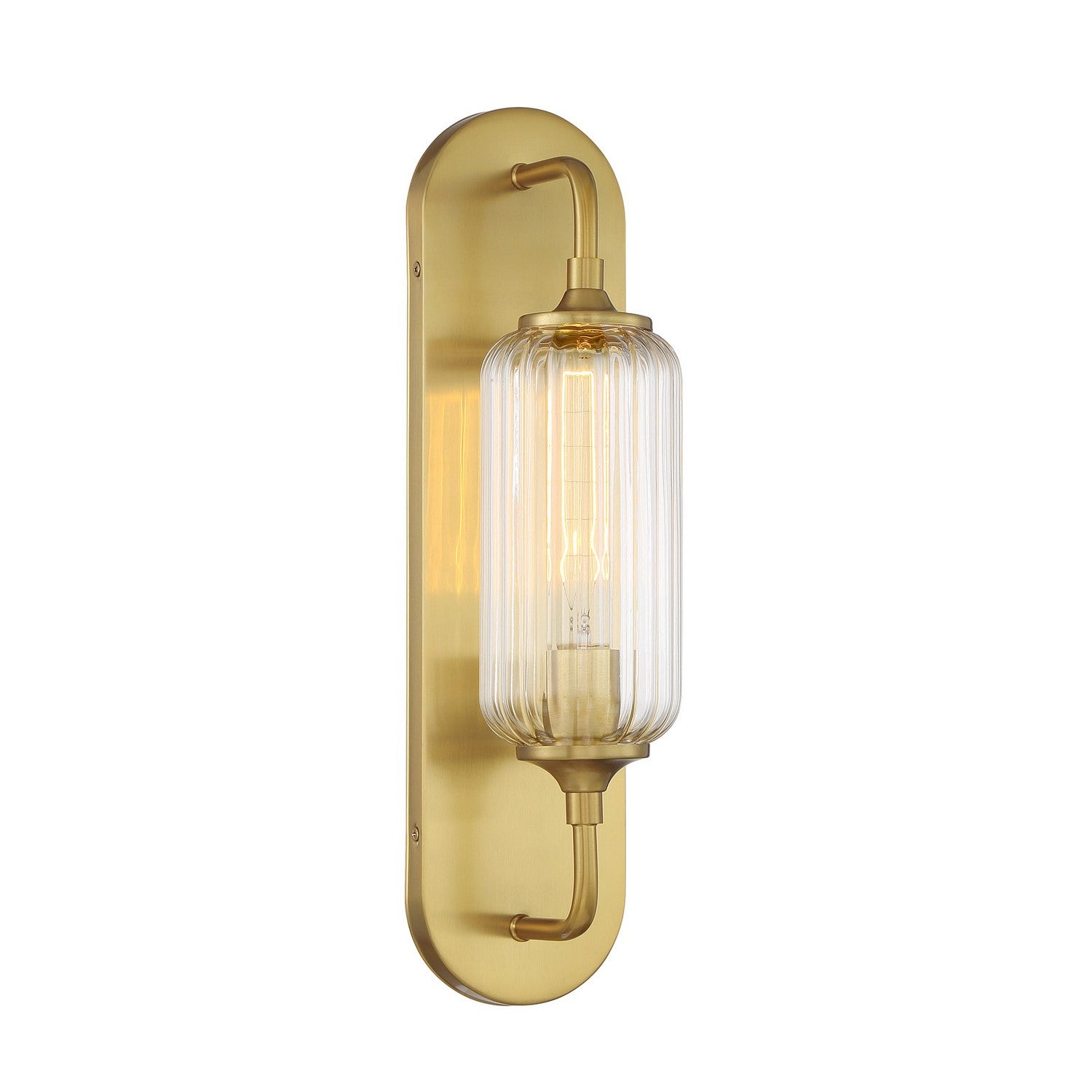 Savoy House - 9-3024-1-322 - One Light Wall Sconce - Holton - Warm Brass