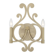 Savoy House - 9-6094-2-127 - Two Light Wall Sconce - Lombard - Noble Brass