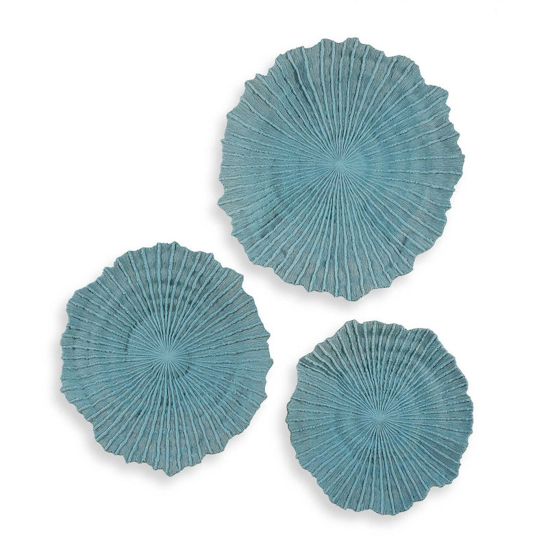 Uttermost - 04378 - Wall Decor Set/3 - Ocean Gems - Ocean Blue
