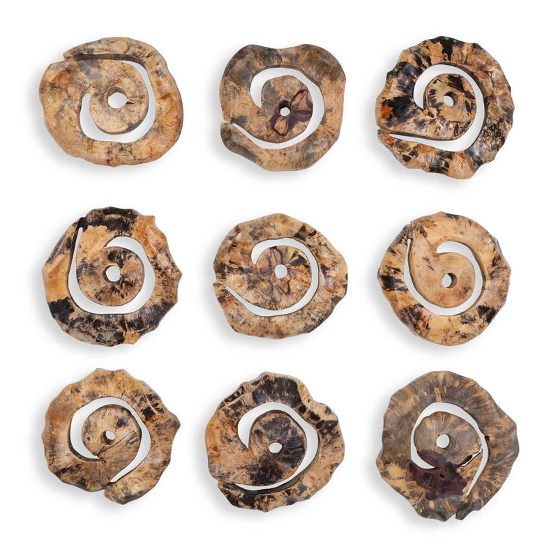 Uttermost - 04381 - Wall Decor Set/9 - Corkscrew - Natural
