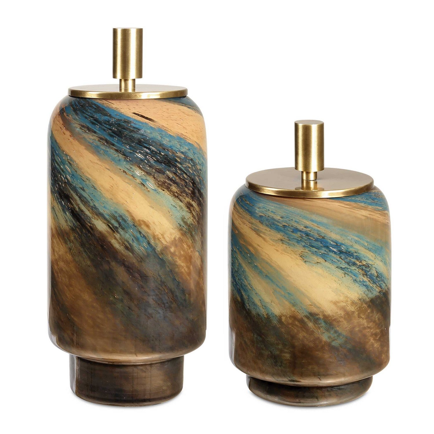 Uttermost - 18188 - Containers Set/2 - Celestial Tide - Brass