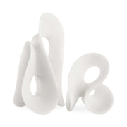 Uttermost - 18194 - Sculptures Set/2 - Silent Wave - White