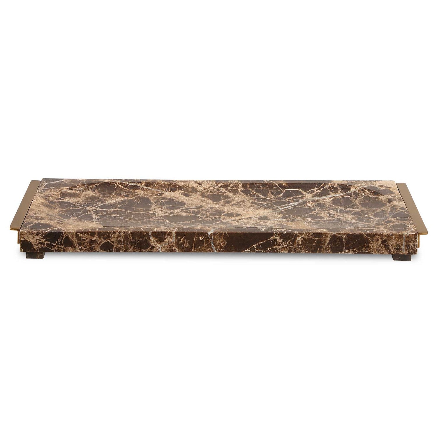 Uttermost - 18224 - Tray - Marble Crest - Chocolates, Black