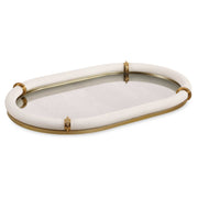Uttermost - 18229 - Tray - Cyprus, - White