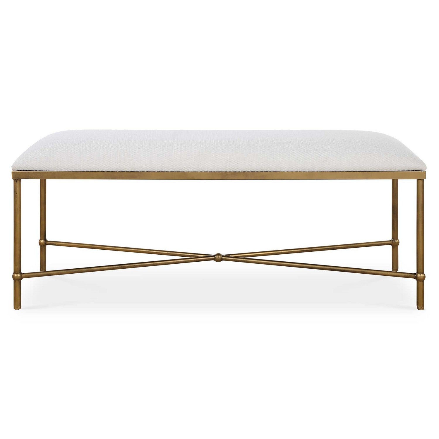 Uttermost - 23886 - Bench - Avenham - Antique Gold