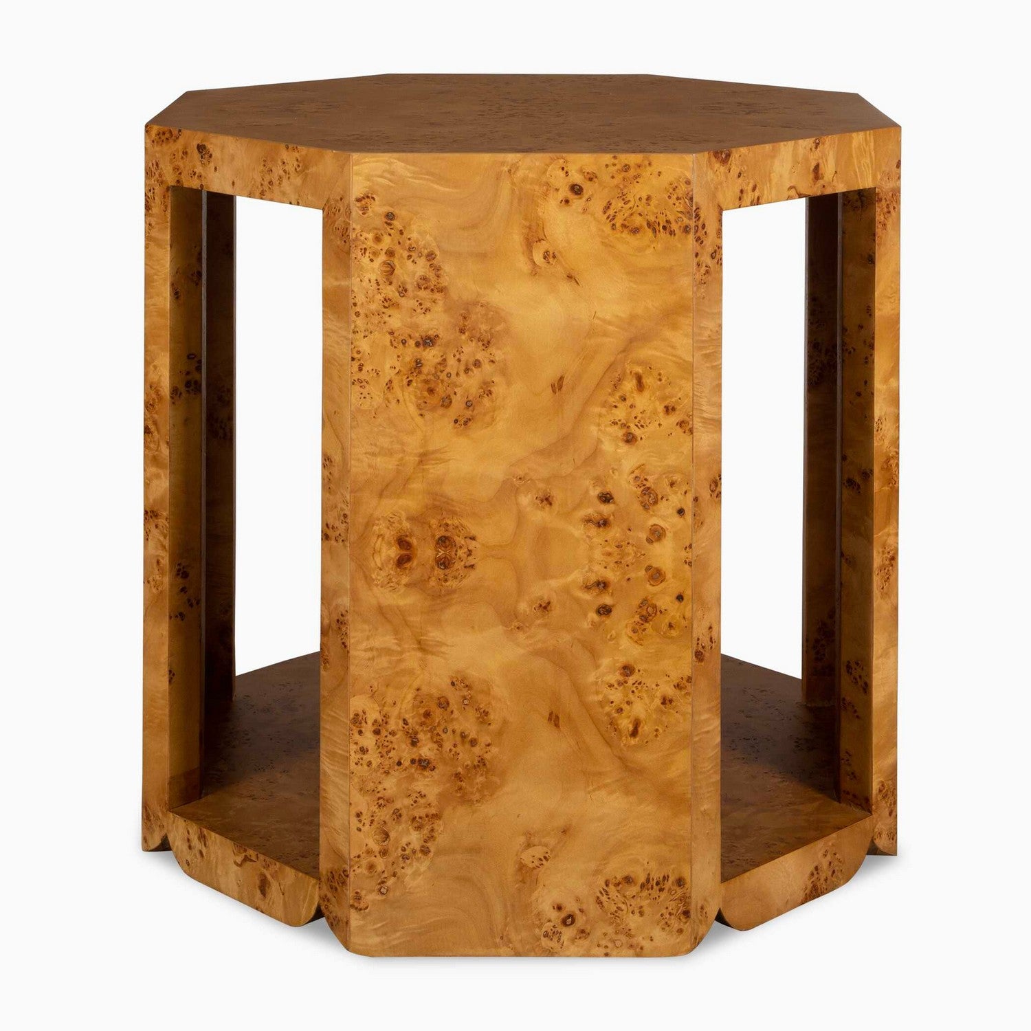 Uttermost - 24382 - Side Table - Indus - Natural Poplar Burl