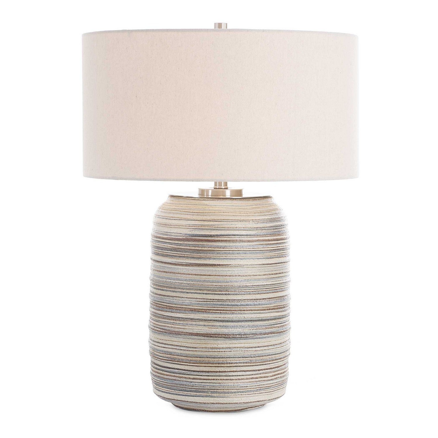 Uttermost - 30453 - One Light Table Lamp - Prospect - Brushed Nickel