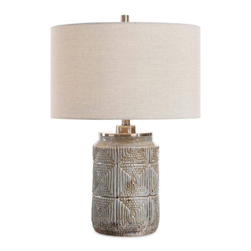 Uttermost - 30464 - One Light Table Lamp - Graydon - Brushed Nickel