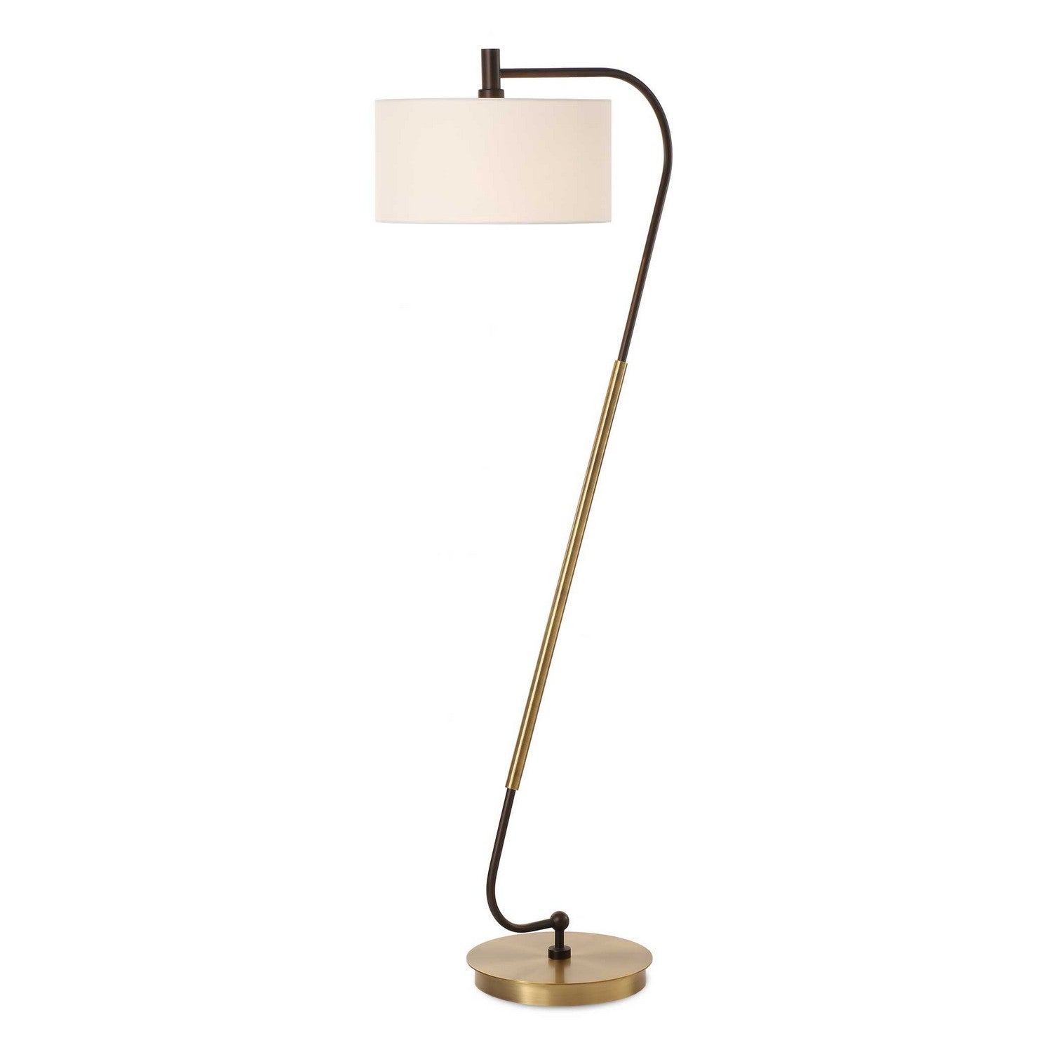 Uttermost - 30476 - One Light Floor Lamp - Irwin - Antique Brass