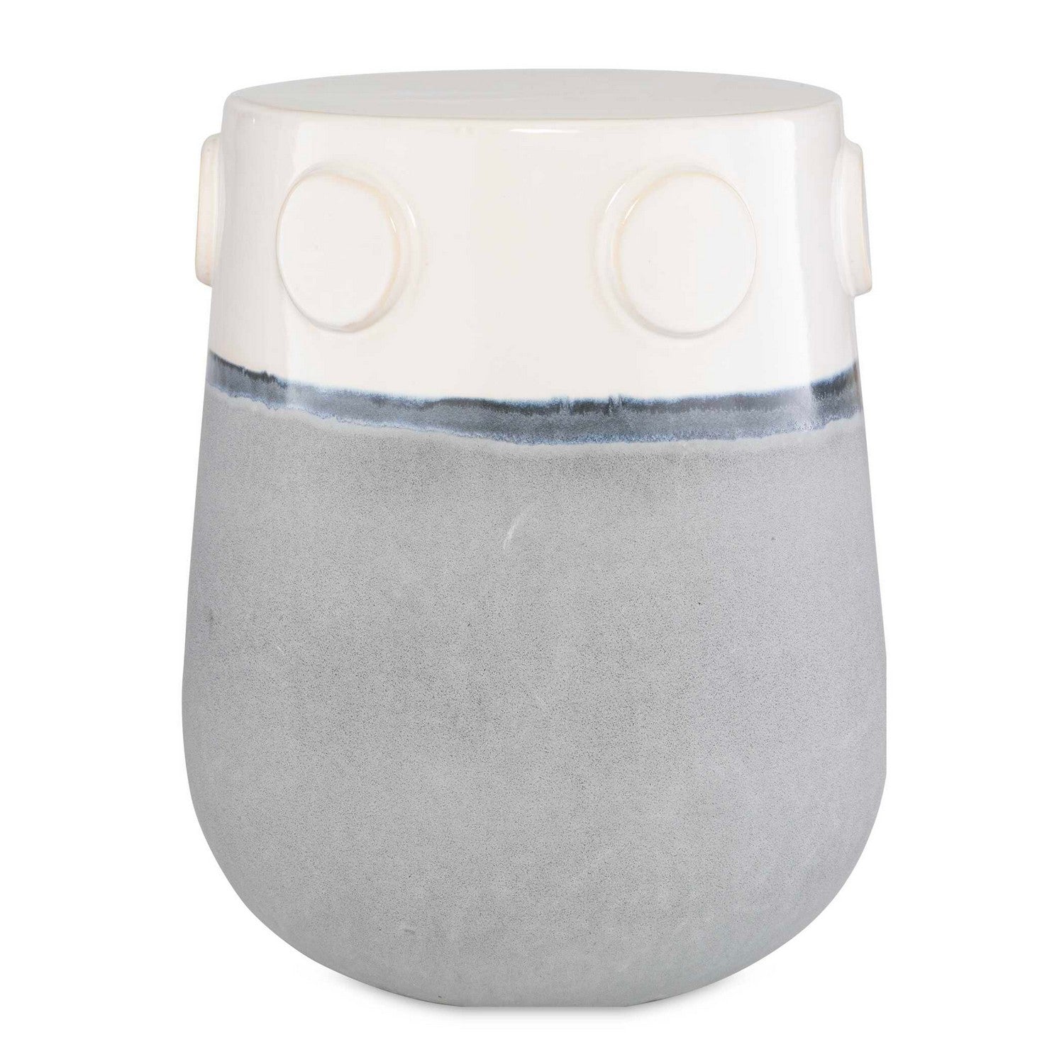 Uttermost - 50004 - Garden Stool - Mulvane - Off-white