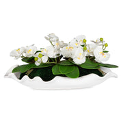 Uttermost - 60234 - Centerpiece With Bowl - Opulence Orchid - Matte White