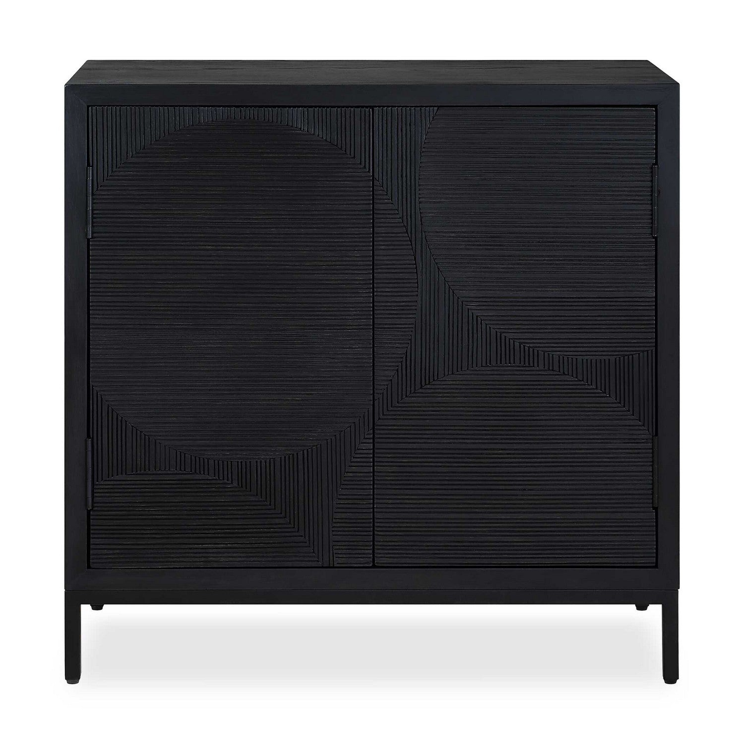 Uttermost - 50063 - Cabinet - Beswick - Black Matte